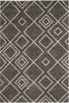 Safavieh Arizona Shag 744 Rug, ASG744 - Brown / Ivory