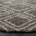 Safavieh Arizona Shag 744 Rug, ASG744 - Brown / Ivory