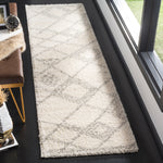 Safavieh Arizona Shag 751 Rug, ASG751 - IVORY / GREY