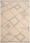 Safavieh Arizona Shag 751 Rug, ASG751 - IVORY / GREY