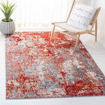 Safavieh Aston 710 Rug, ASN710 - Red / Grey