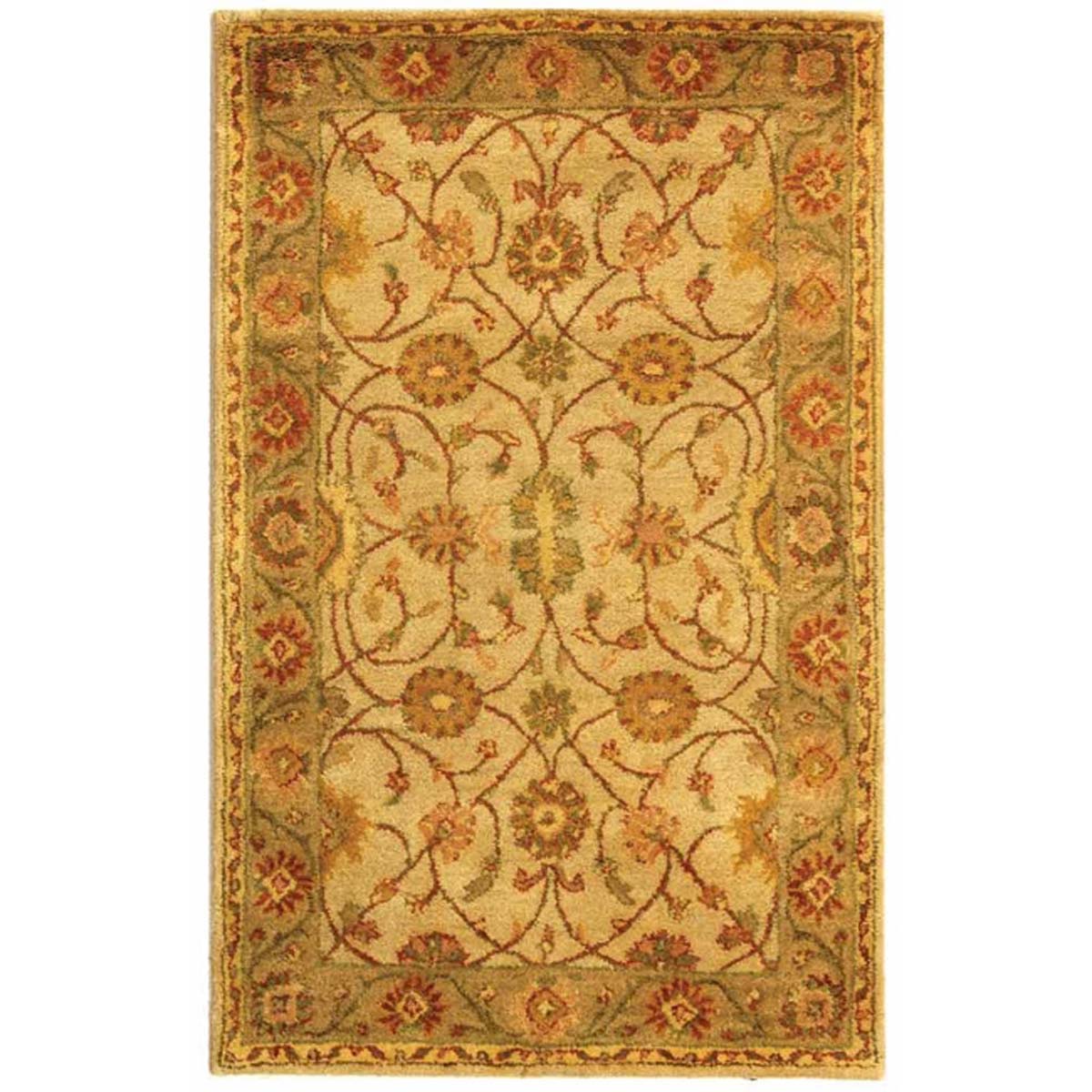 Safavieh Antiquity 7A- Rug, AT17A- - Ivory / Light Green