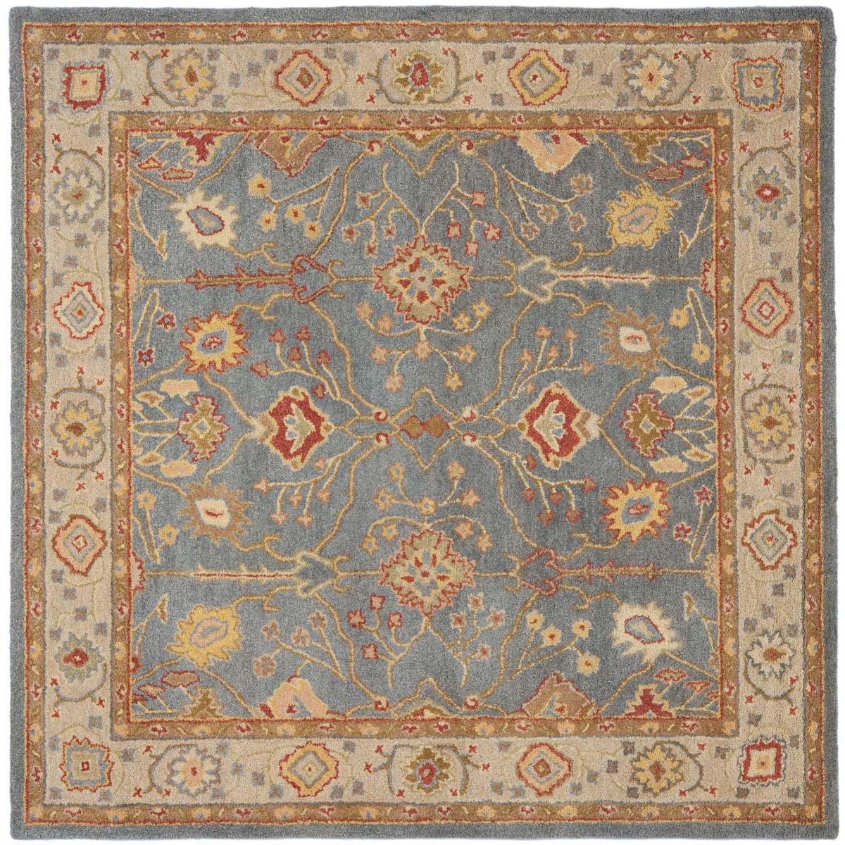 Safavieh Antiquity 14A Rug, AT314A - Blue / Ivory