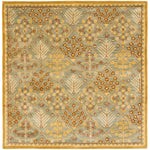 Safavieh Antiquity 13A Rug, AT613A - Light Blue / Gold