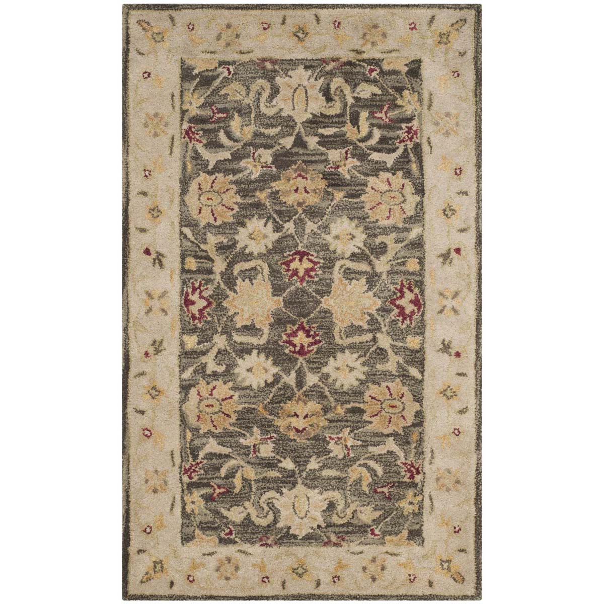 Safavieh Antiquity 53A Rug, AT853A - Olive Grey / Beige