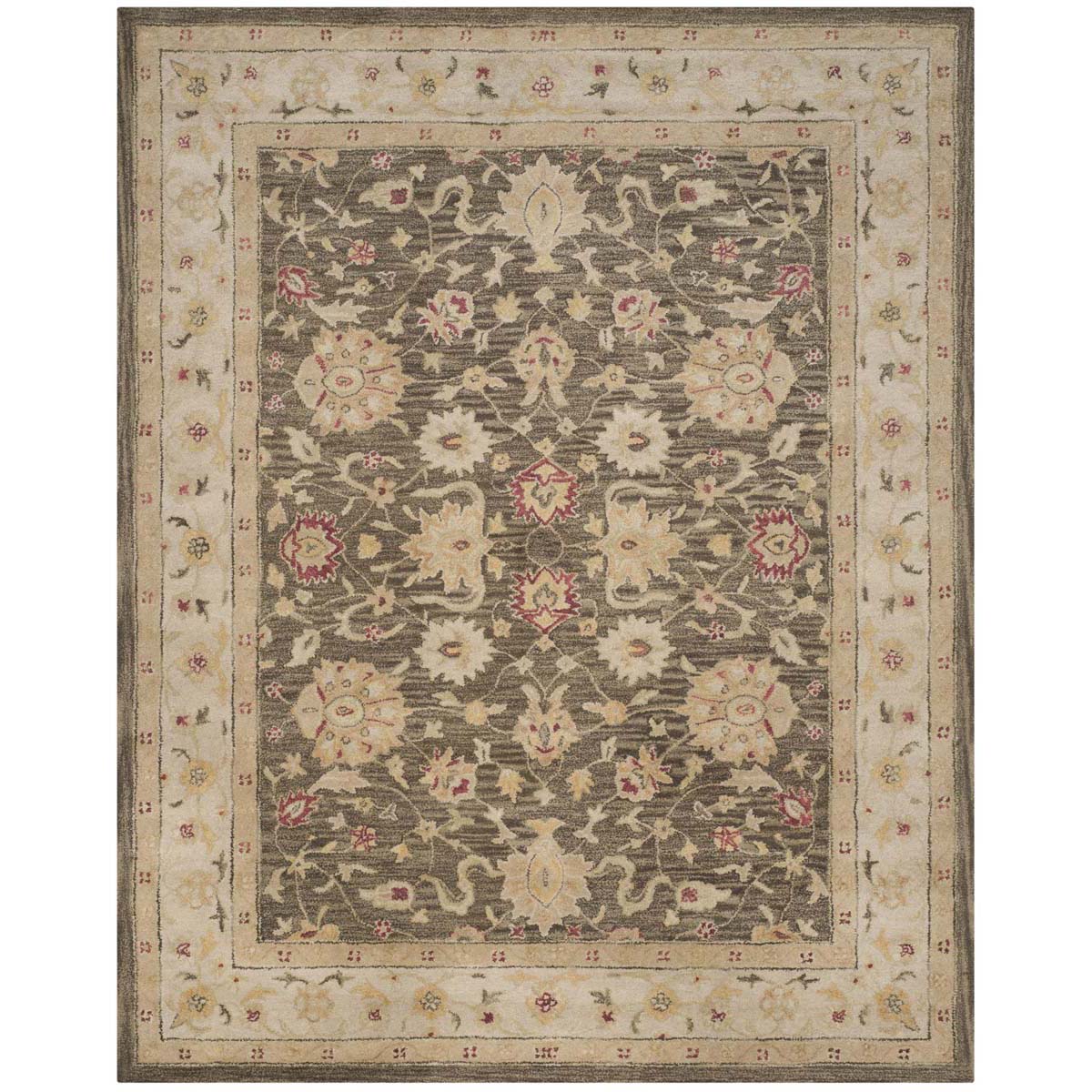 Safavieh Antiquity 53A Rug, AT853A - Olive Grey / Beige