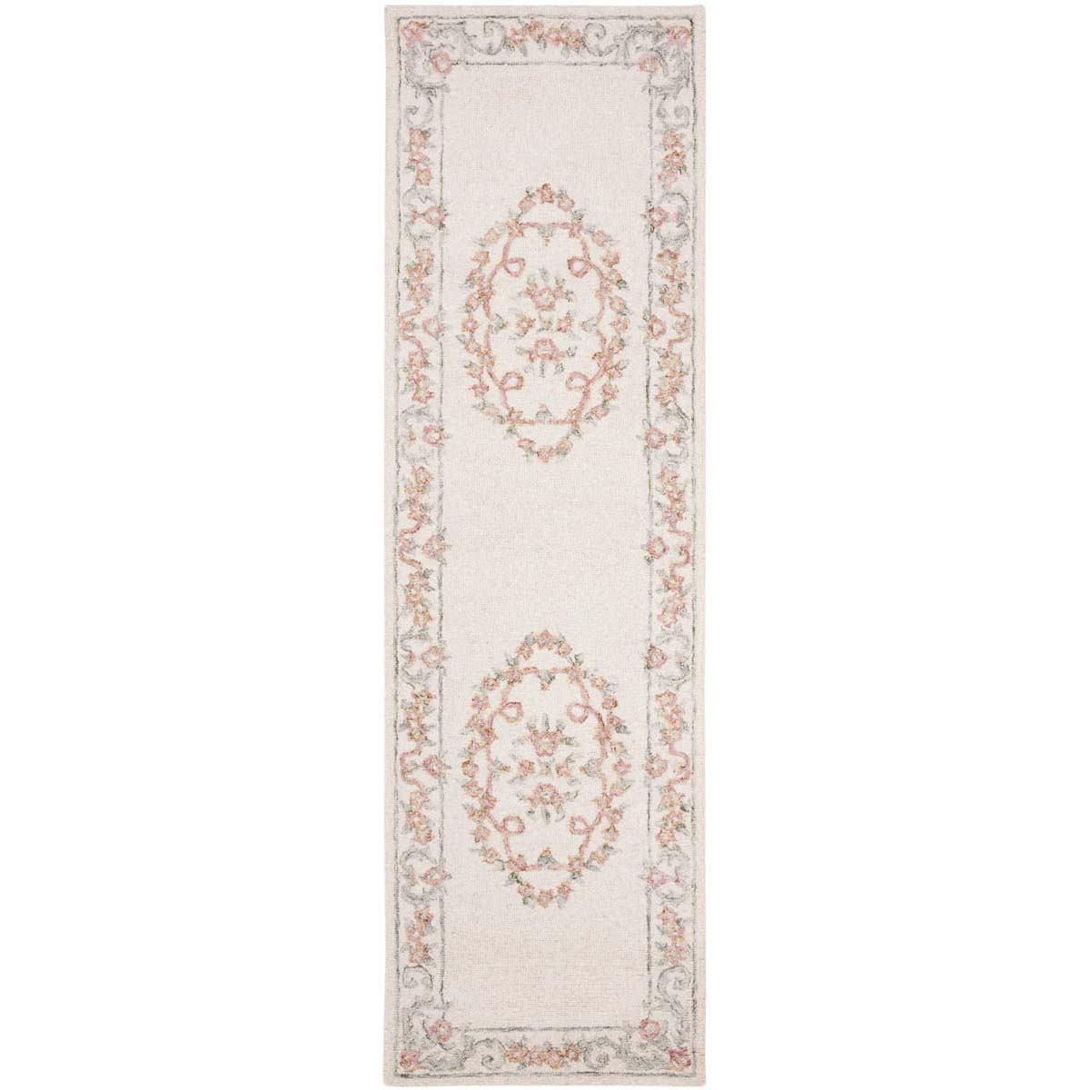 Safavieh Aubusson 102 Rug, AUB102 - Ivory / Pink