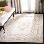 Safavieh Aubusson 102 Rug, AUB102 - Ivory / Pink