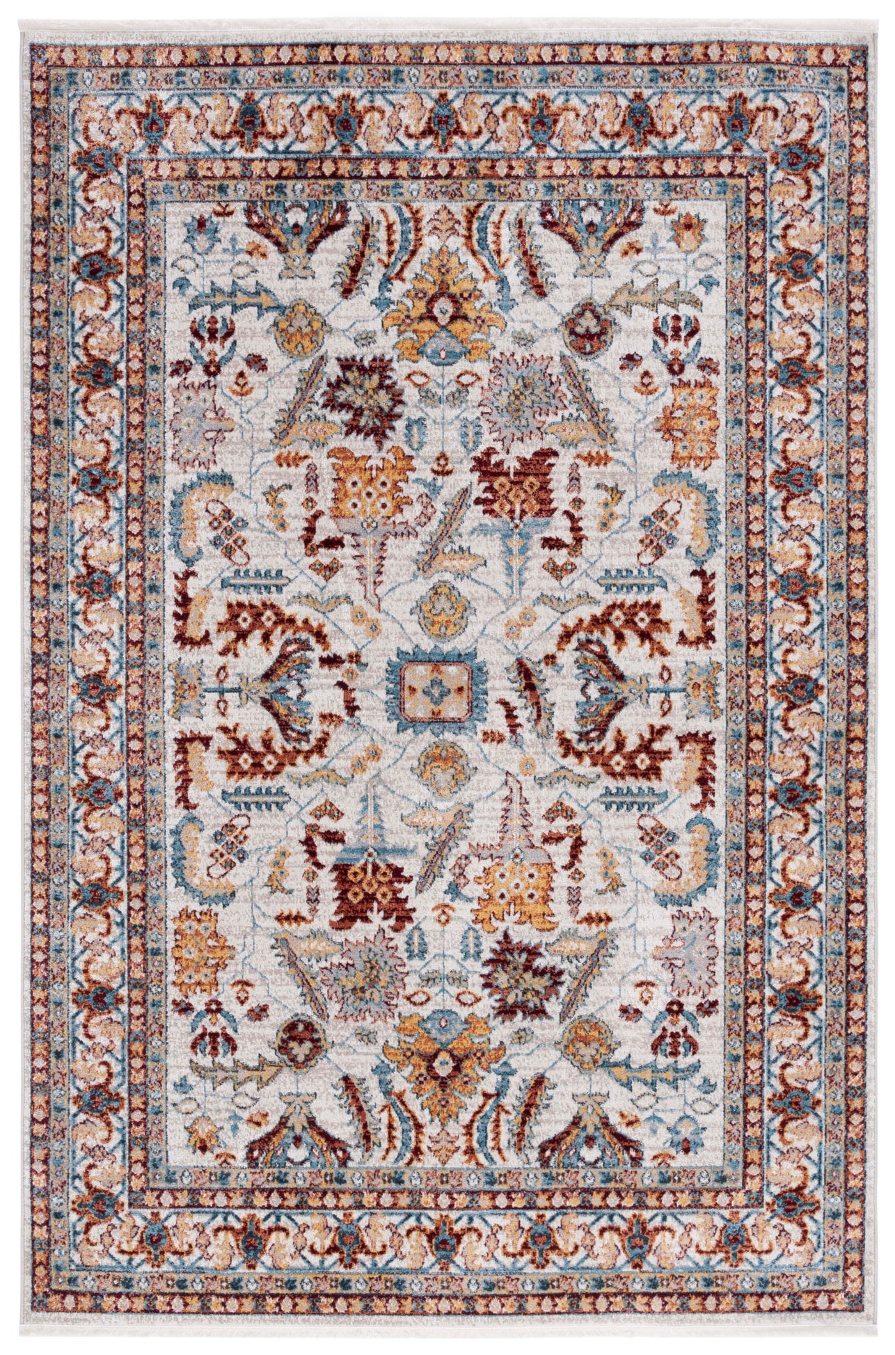 Safavieh Bayside 112 Rug, BAY112 - Beige / Blue