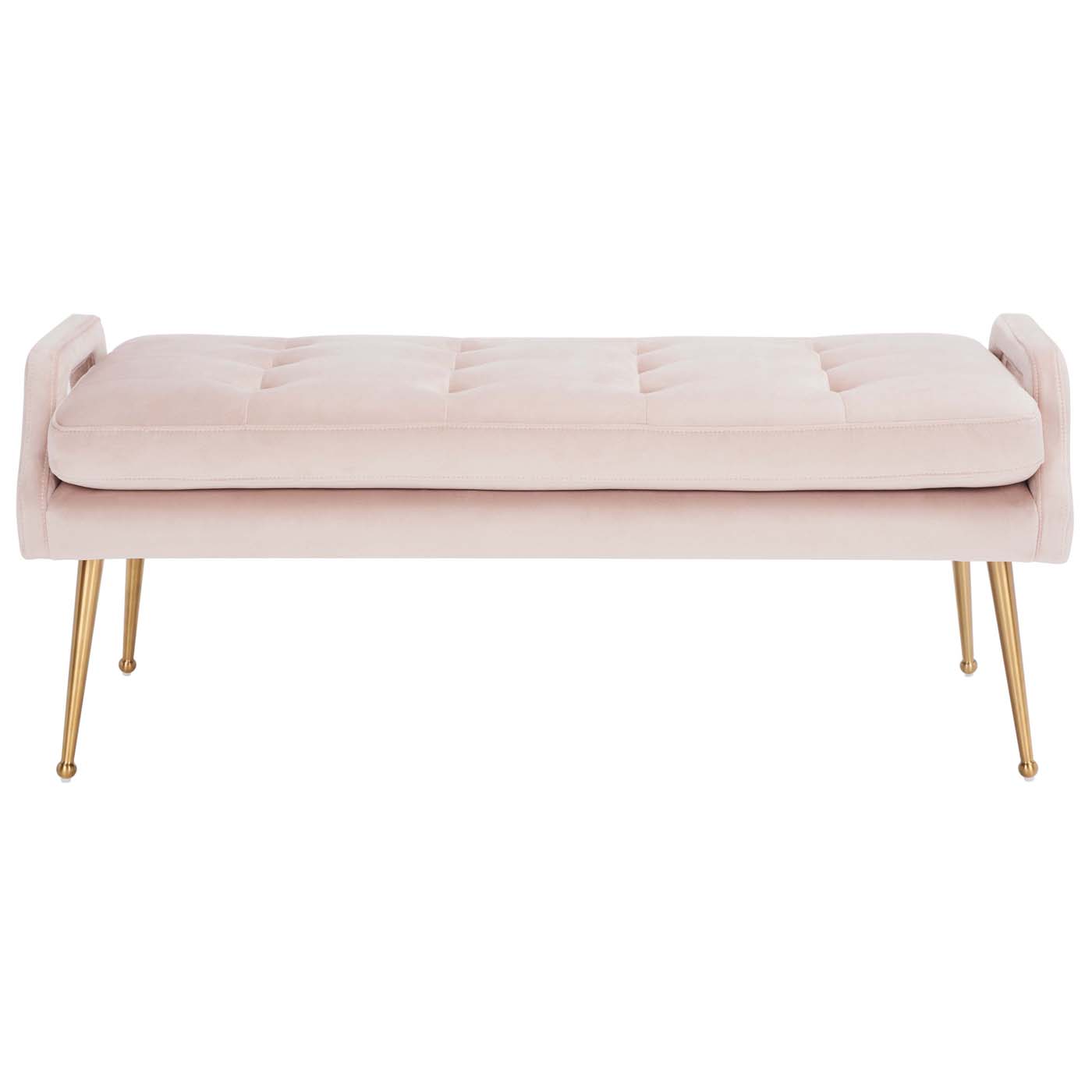 Safavieh Everdeen Bench , BCH5200 - Pink / Gold