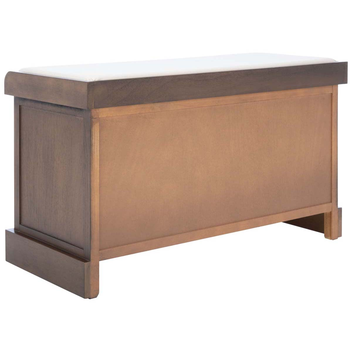 Safavieh Landers 2 Drawer/Cushion Storage Bench , BCH5702 - Brown