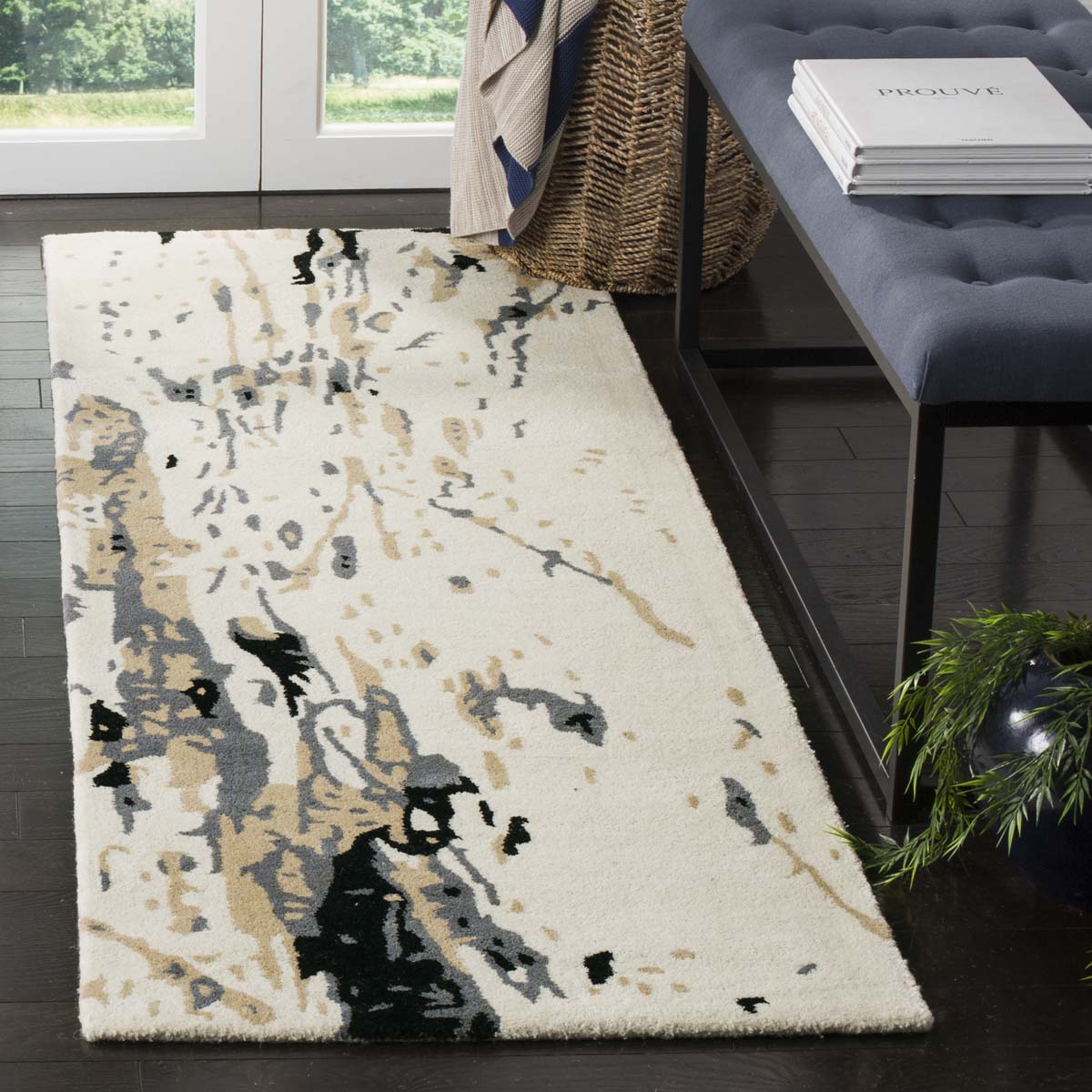 Safavieh Bella 117 Rug, BEL117 - Ivory / Grey