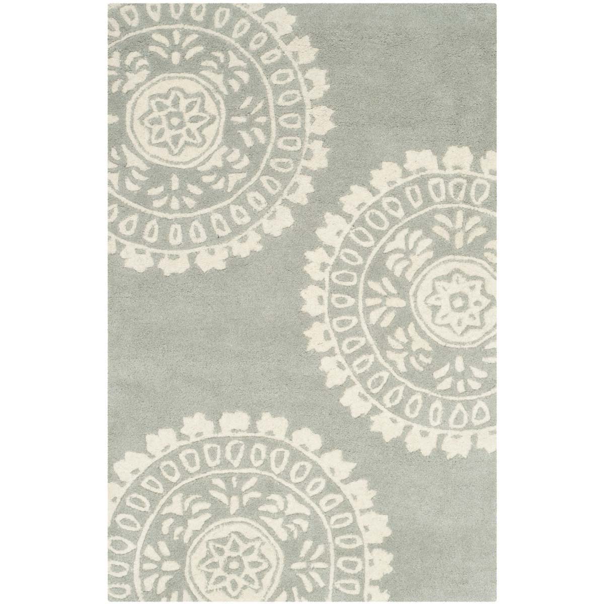 Safavieh Bella 121 Rug, BEL121 - Grey / Ivory