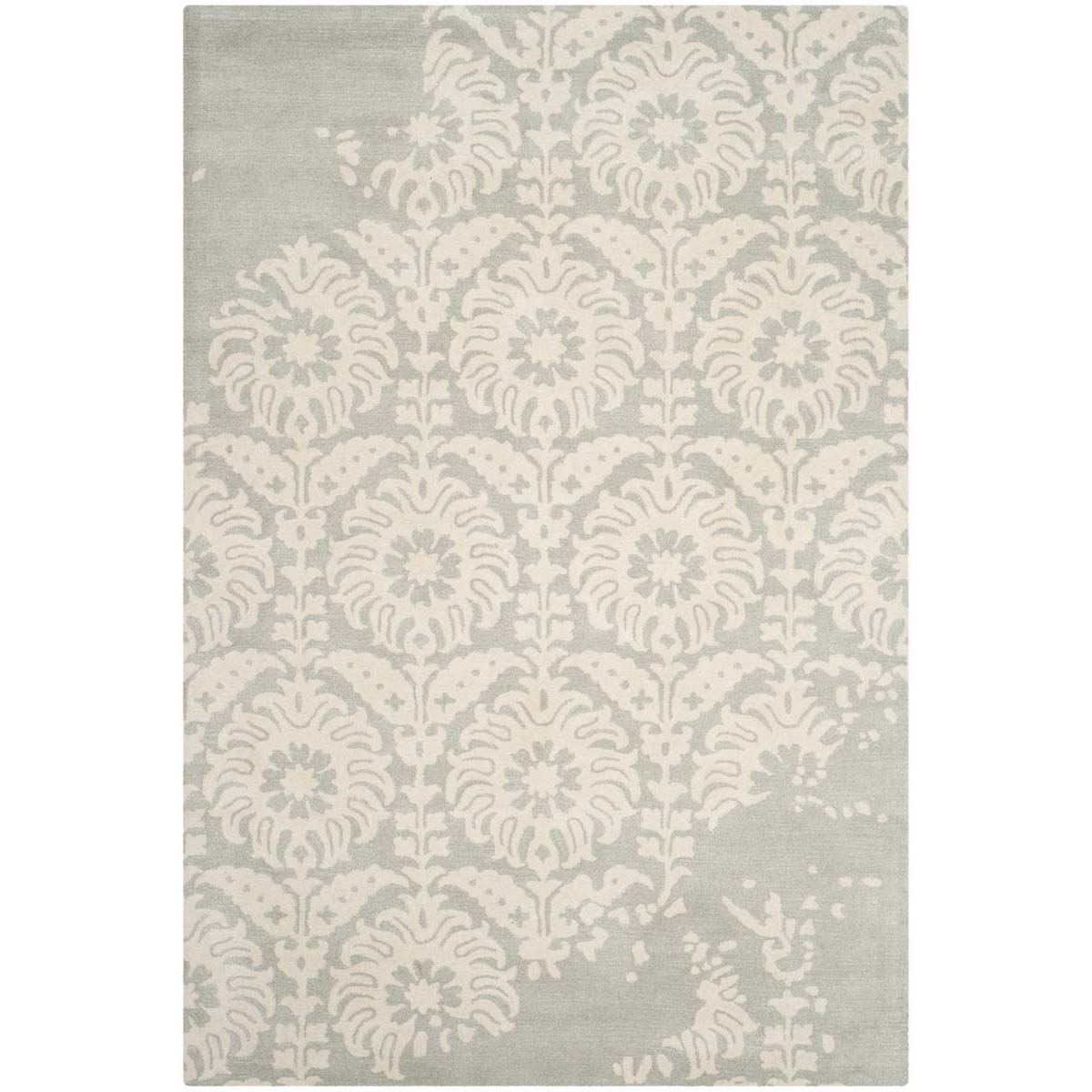 Safavieh Bella 125 Rug, BEL125 - Light Grey / Ivory