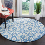 Safavieh Bella 125 Rug, BEL125 - Light Blue / Ivory