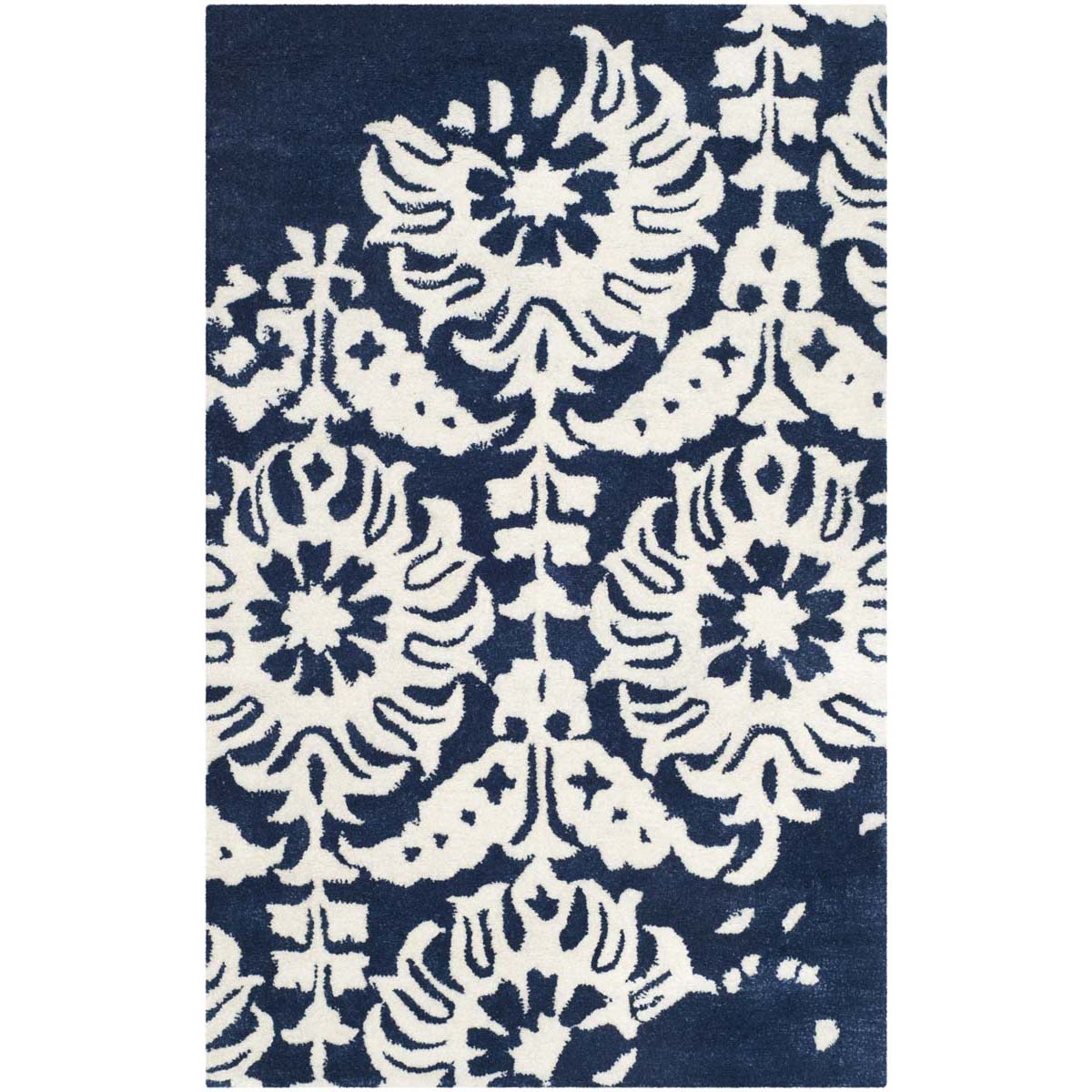 Safavieh Bella 125 Rug, BEL125 - Navy / Ivory