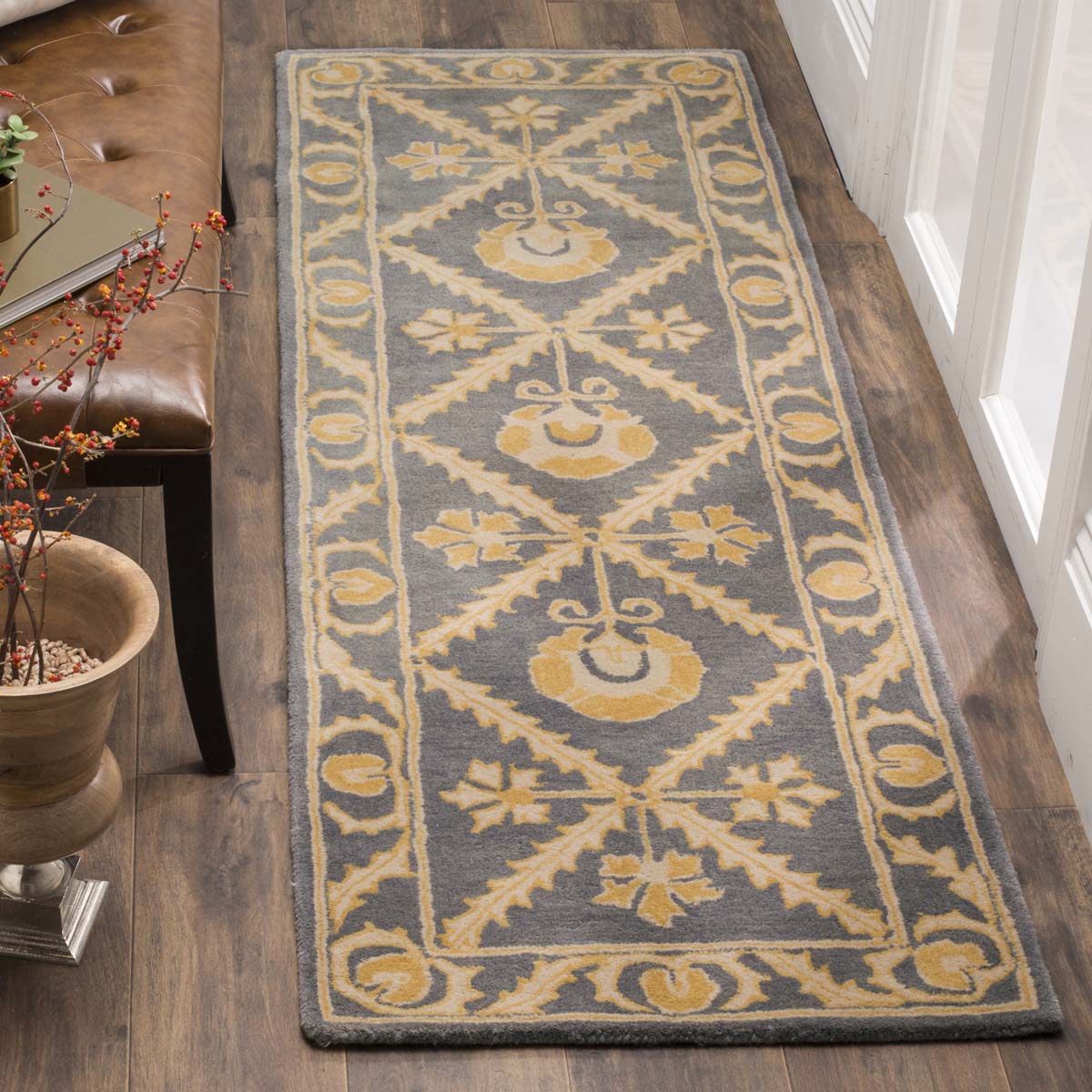 Safavieh Bella 152 Rug, BEL152 - Blue / Gold