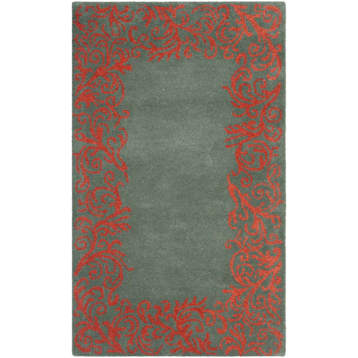 Safavieh Bella 350 Rug, BEL350 - Blue / Coral