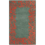 Safavieh Bella 350 Rug, BEL350 - Blue / Coral