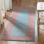 Safavieh Bella 350 Rug, BEL350 - Blue / Coral