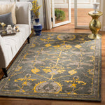 Safavieh Bella 671 Rug, BEL671 - Blue Grey / Gold