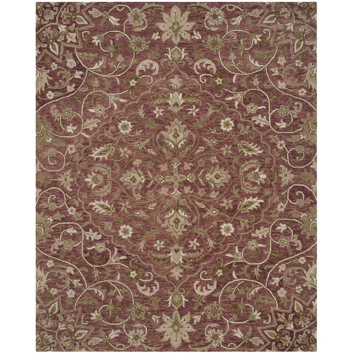 Safavieh Bella 673 Rug, BEL673 - Rose / Taupe