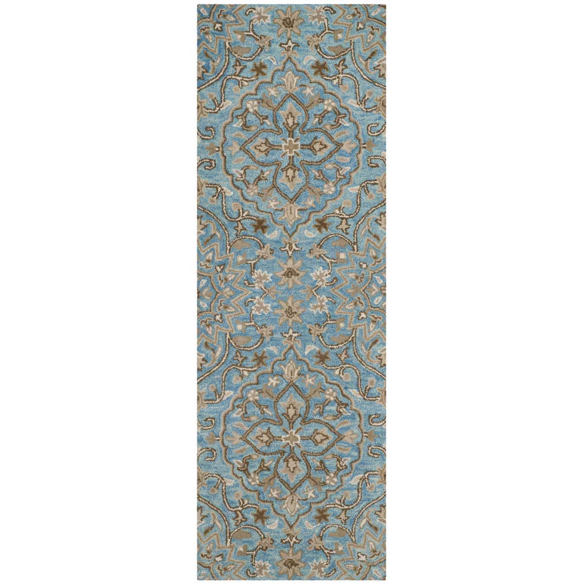 Safavieh Bella 673 Rug, BEL673 - Blue / Taupe