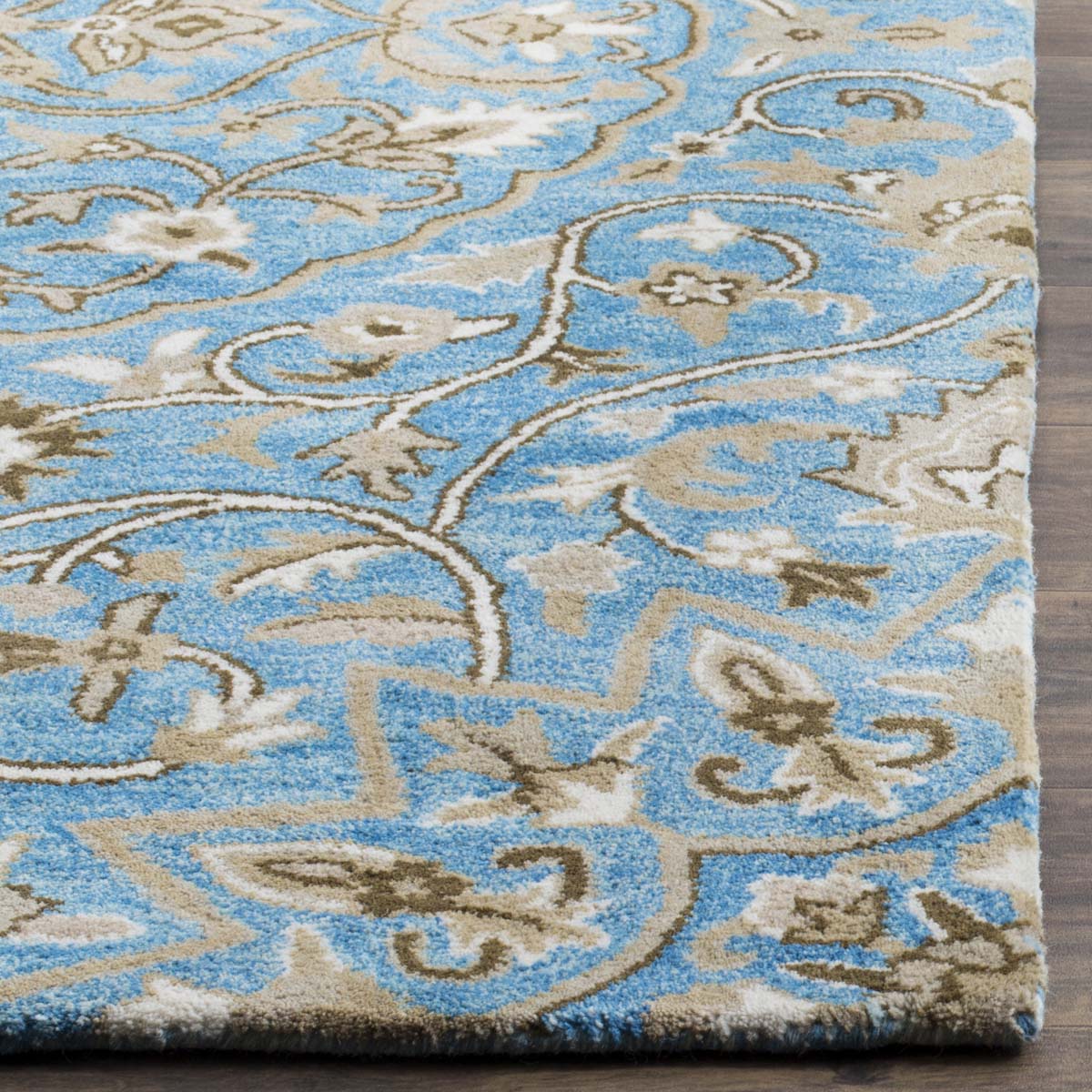 Safavieh Bella 673 Rug, BEL673 - Blue / Taupe