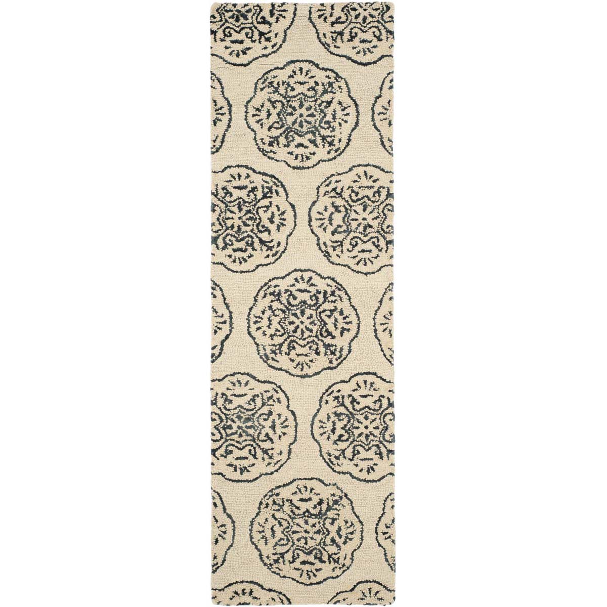 Safavieh Bella 711 Rug, BEL711 - Ivory / Charcoal