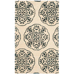 Safavieh Bella 711 Rug, BEL711 - Ivory / Charcoal