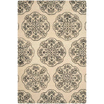 Safavieh Bella 711 Rug, BEL711 - Ivory / Charcoal