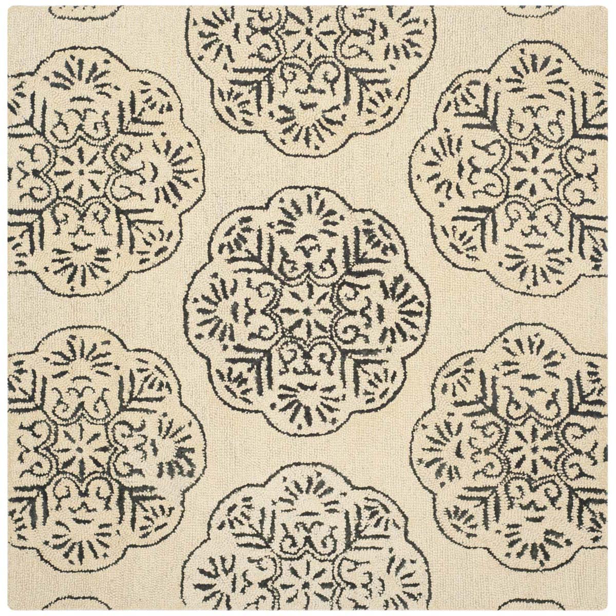 Safavieh Bella 711 Rug, BEL711 - Ivory / Charcoal