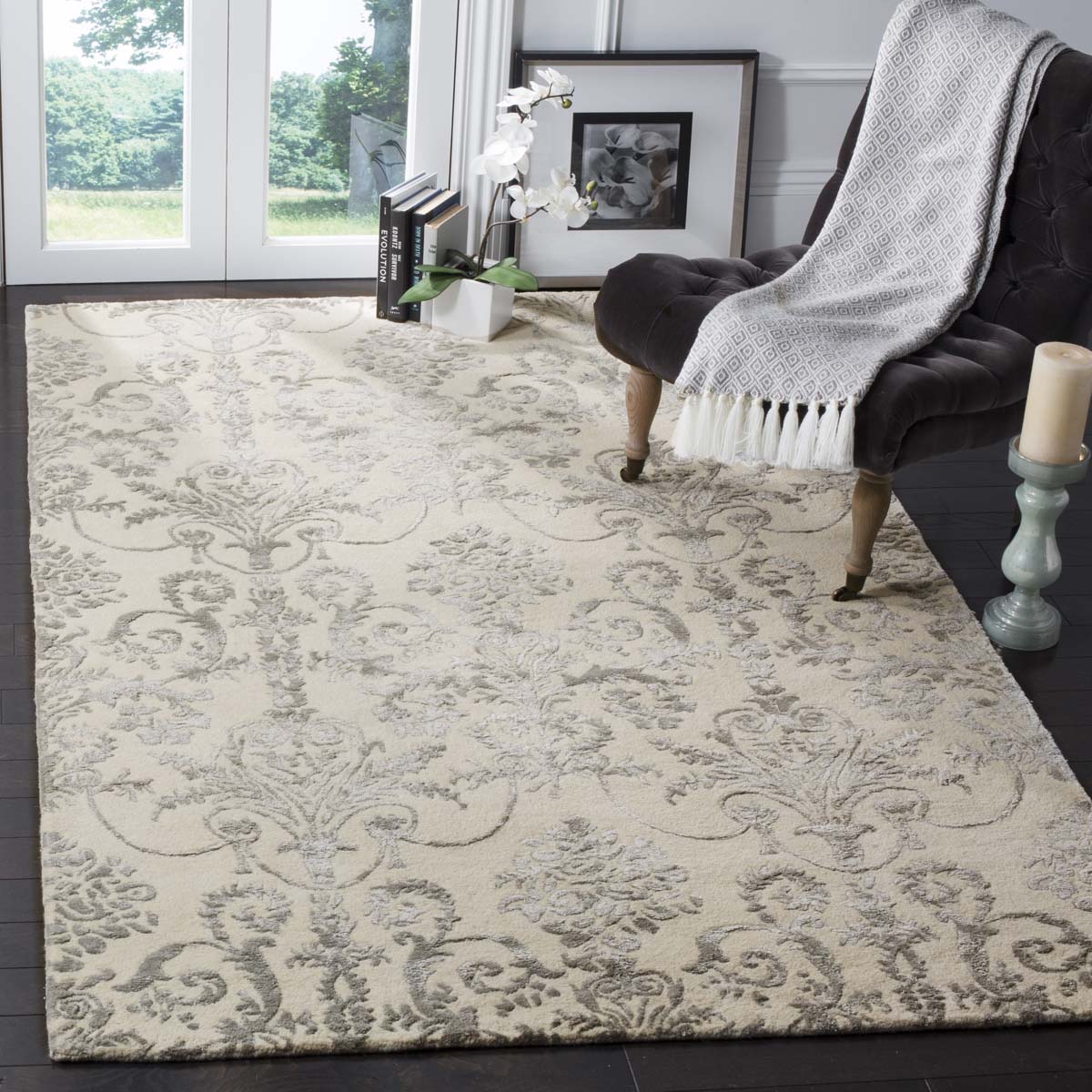 Safavieh Bella 917 Rug, BEL917 - Ivory / Grey