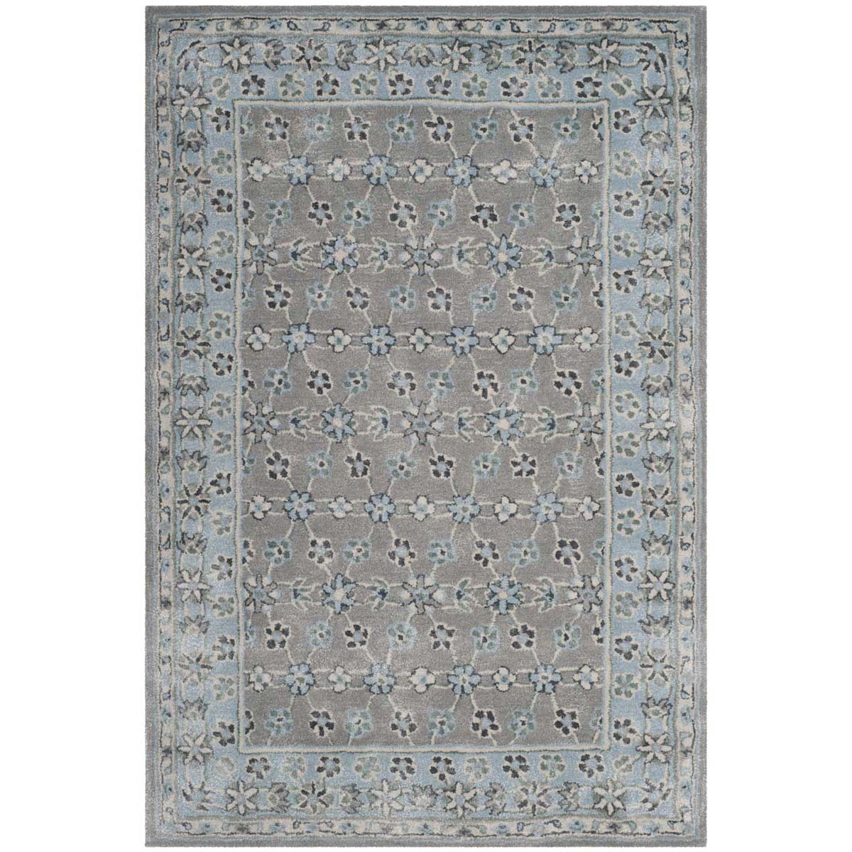 Safavieh Bella 932 Rug, BEL932 - Silver / Light Blue