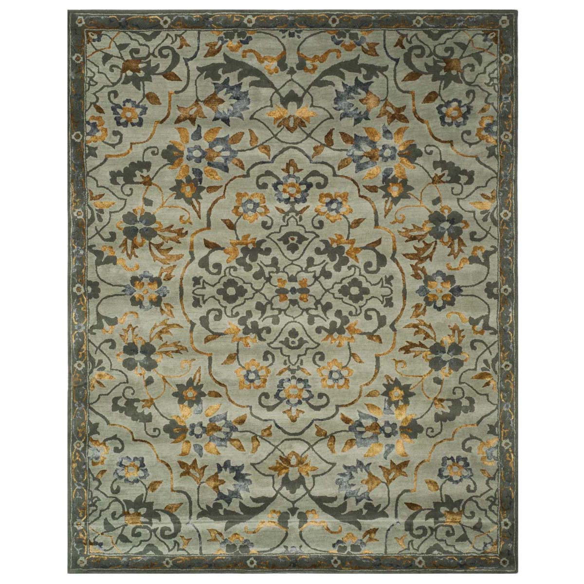 Safavieh Bella 973 Rug, BEL973 - Grey / Gold