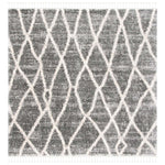 Safavieh Berber Fringe Shag 628 Rug, BFG628 - Grey / Cream