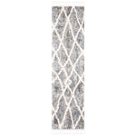 Safavieh Berber Fringe Shag 628 Rug, BFG628 - Dark Grey / Cream