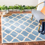 Safavieh Beach House 122 Rug, BHS122 - Blue / Creme