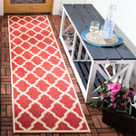 Safavieh Beach House 122 Rug, BHS122 - Red / Creme