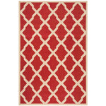 Safavieh Beach House 122 Rug, BHS122 - Red / Creme