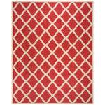 Safavieh Beach House 122 Rug, BHS122 - Red / Creme