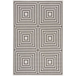 Safavieh Beach House 123 Rug, BHS123 - Light Grey / Charcoal