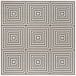 Safavieh Beach House 123 Rug, BHS123 - Light Grey / Charcoal