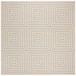 Safavieh Beach House 123 Rug, BHS123 - Cream / Aqua