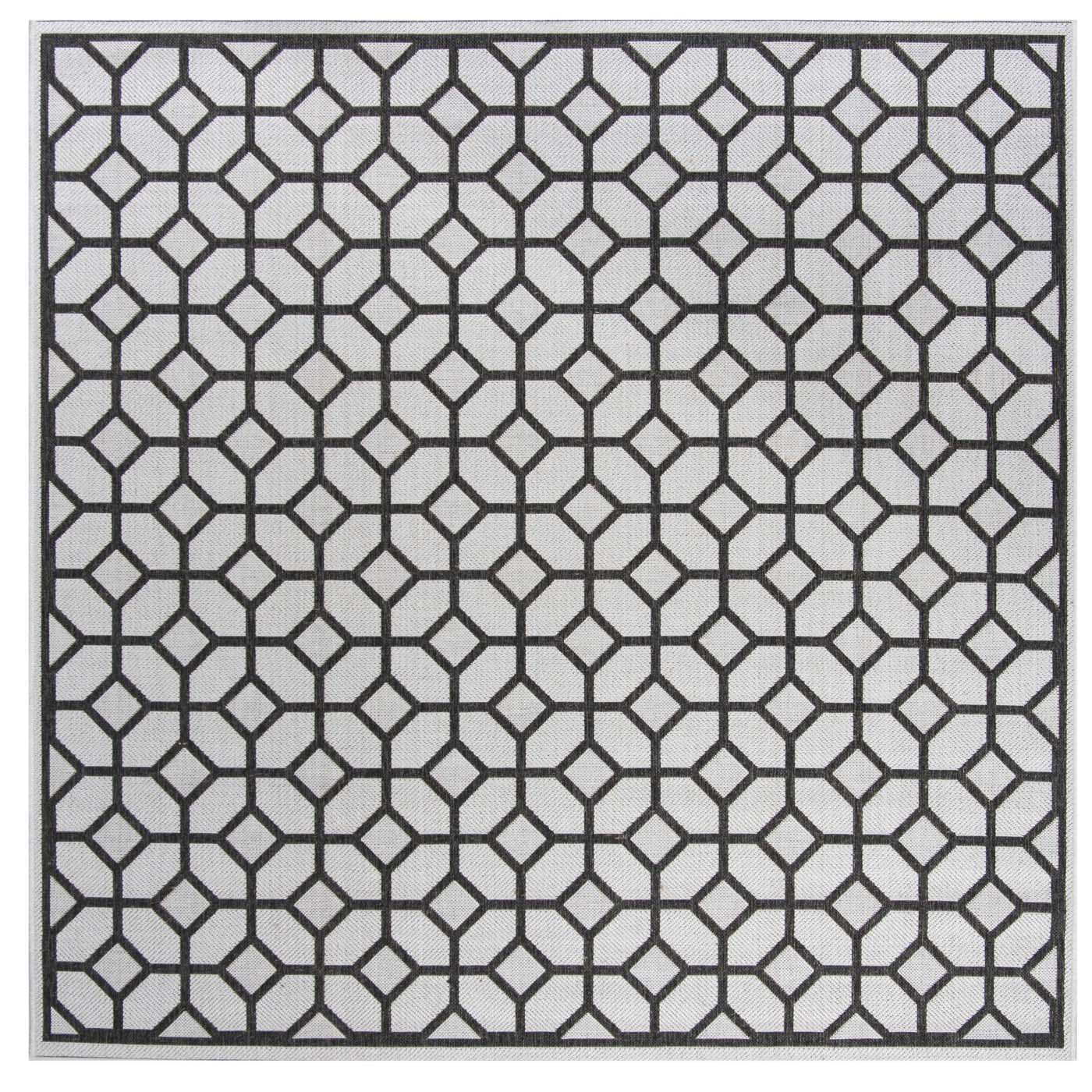 Safavieh Beach House 127 Rug, BHS127 - Light Grey / Charcoal