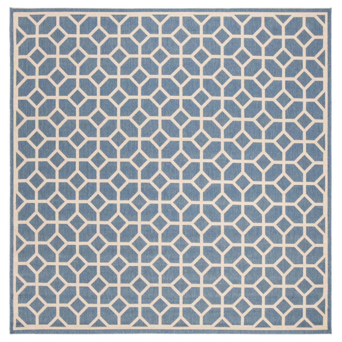 Safavieh Beach House 127 Rug, BHS127 - Blue / Creme