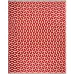 Safavieh Beach House 127 Rug, BHS127 - Red / Creme