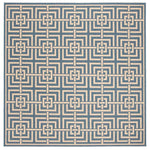 Safavieh Beach House 128 Rug, BHS128 - Blue / Creme