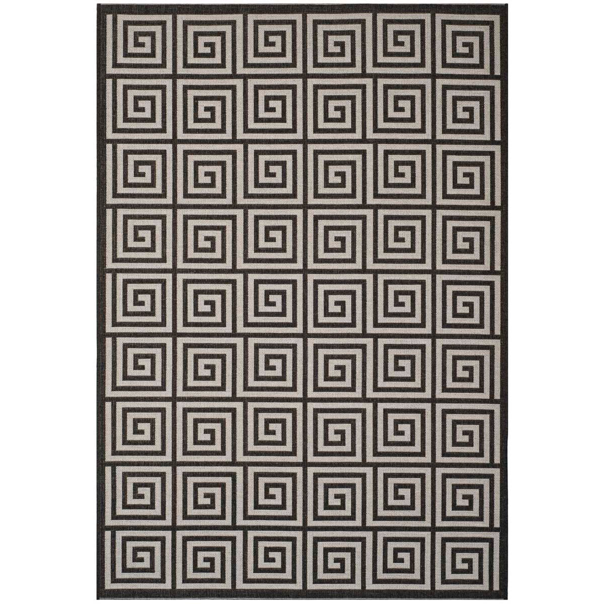 Safavieh Beach House 129 Rug, BHS129 - Light Grey / Charcoal