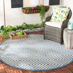 Safavieh Beach House 129 Rug, BHS129 - Cream / Blue